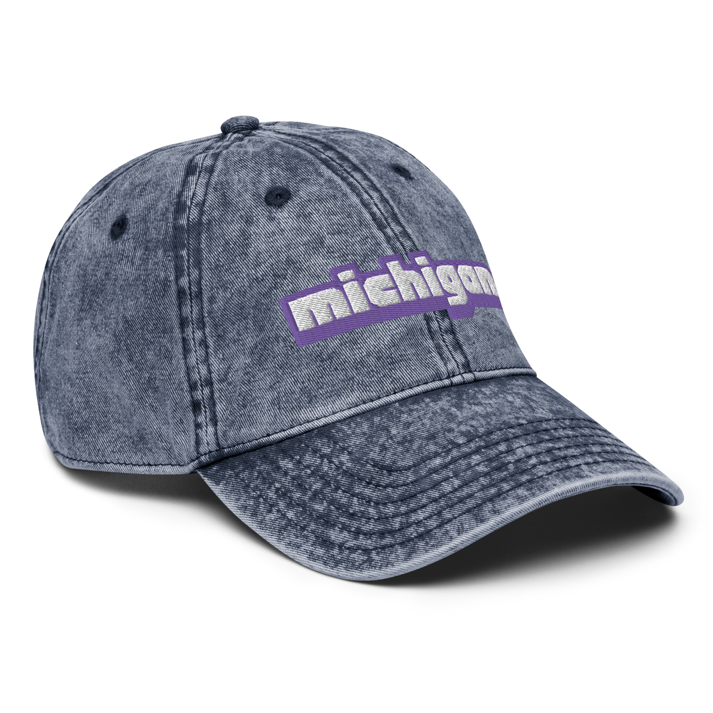 'Michigan' Vintage Baseball Cap (Live Streaming Parody)