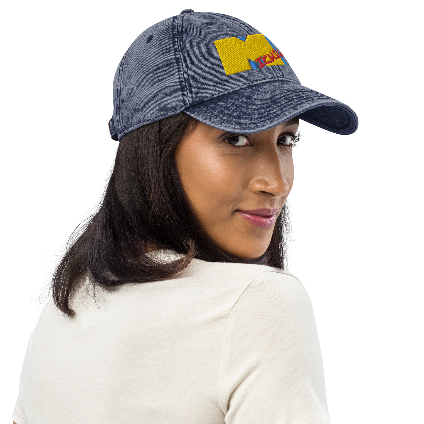 'Michigan' Vintage Baseball Cap (Music Television Parody)