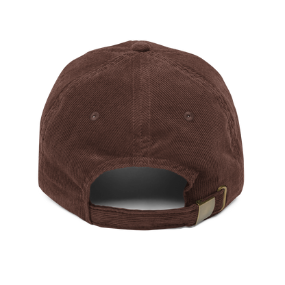 Michigan Upper Peninsula Corduroy Cap (w/ Gold UP Outline)