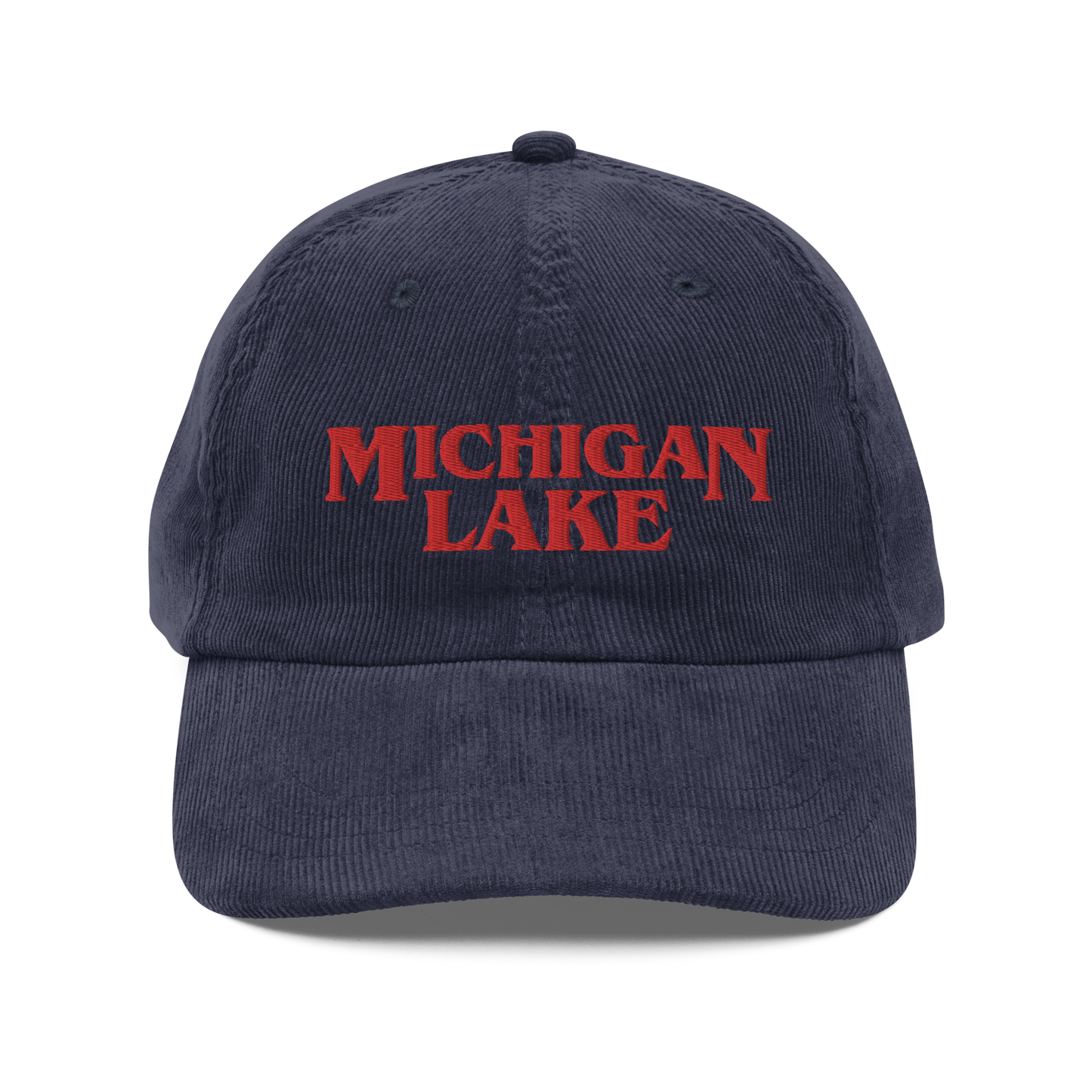 'Lake Michigan' Vintage Corduroy Cap