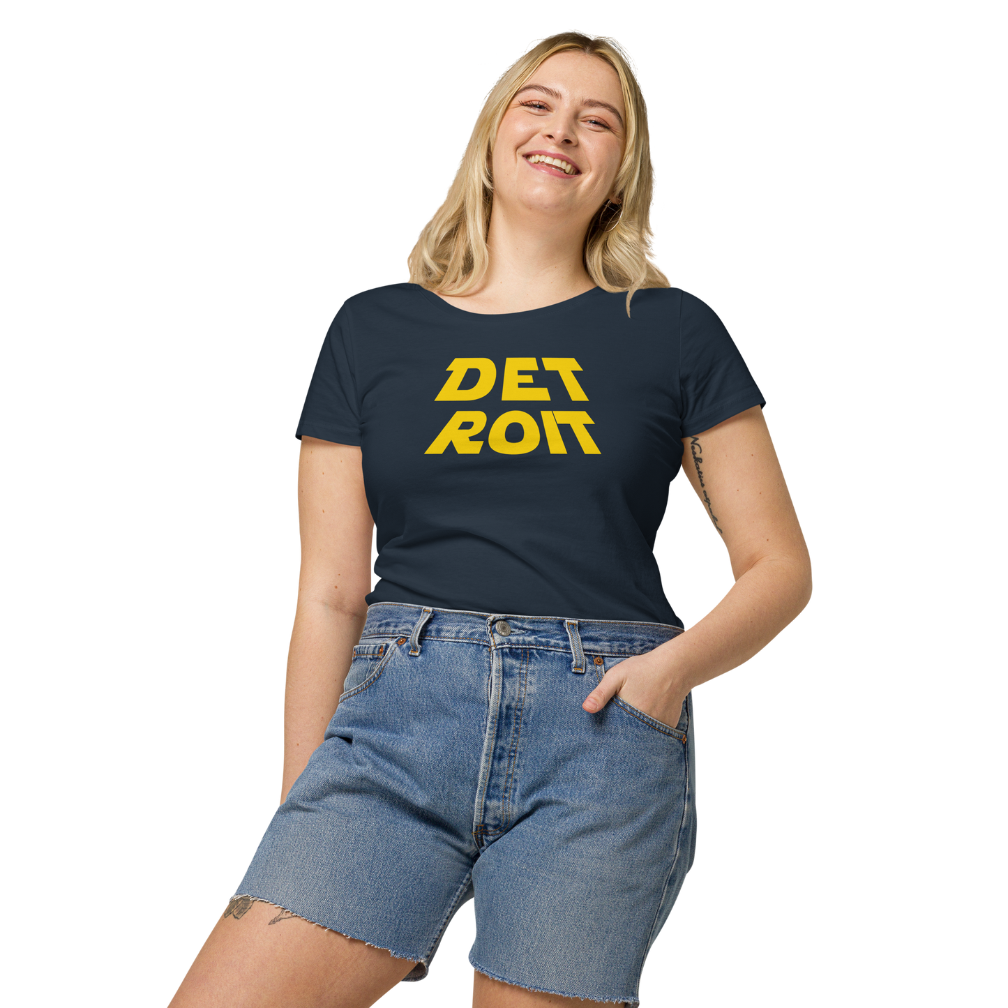 'Detroit' T-Shirt (Epic Sci-Fi Parody) | Women's Organic