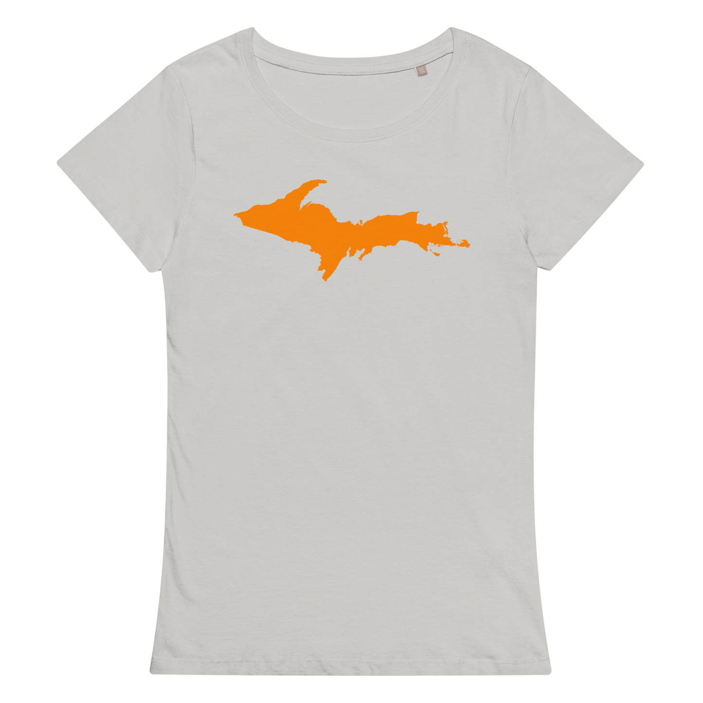 Michigan Upper Peninsula T-Shirt (w/ Orange UP Outline)