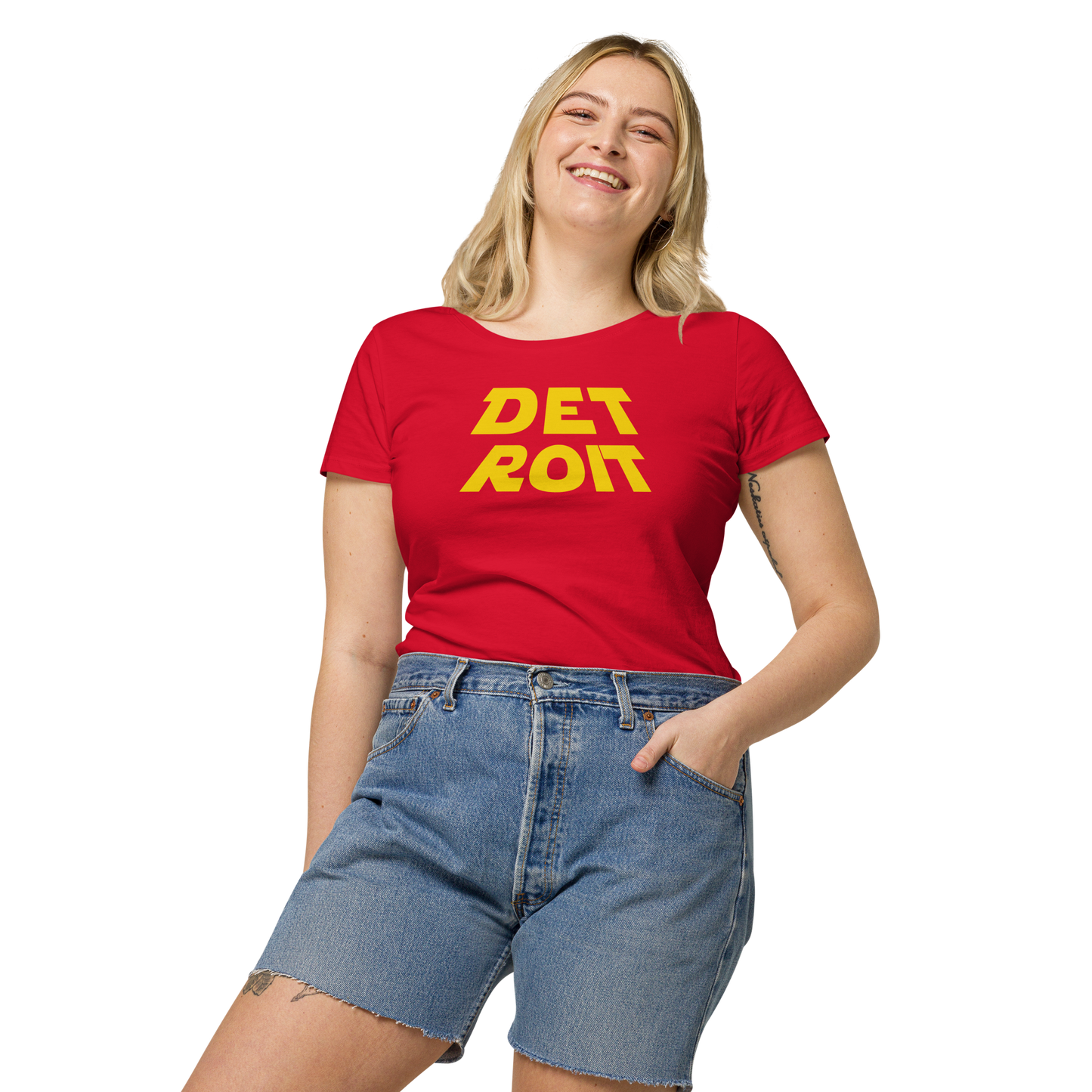 'Detroit' T-Shirt (Epic Sci-Fi Parody) | Women's Organic