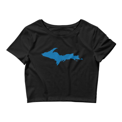 Michigan Upper Peninsula Crop Top (w/ Azure UP Outline)