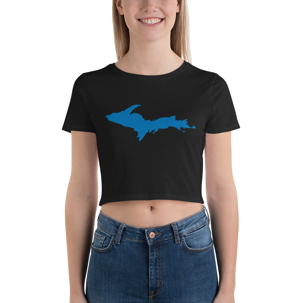 Michigan Upper Peninsula Crop Top (w/ Azure UP Outline)