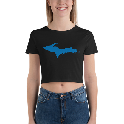 Michigan Upper Peninsula Crop Top (w/ Azure UP Outline)