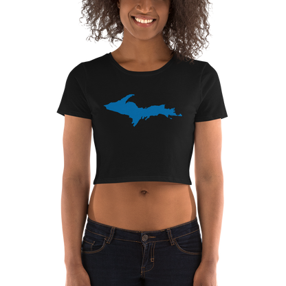 Michigan Upper Peninsula Crop Top (w/ Azure UP Outline)