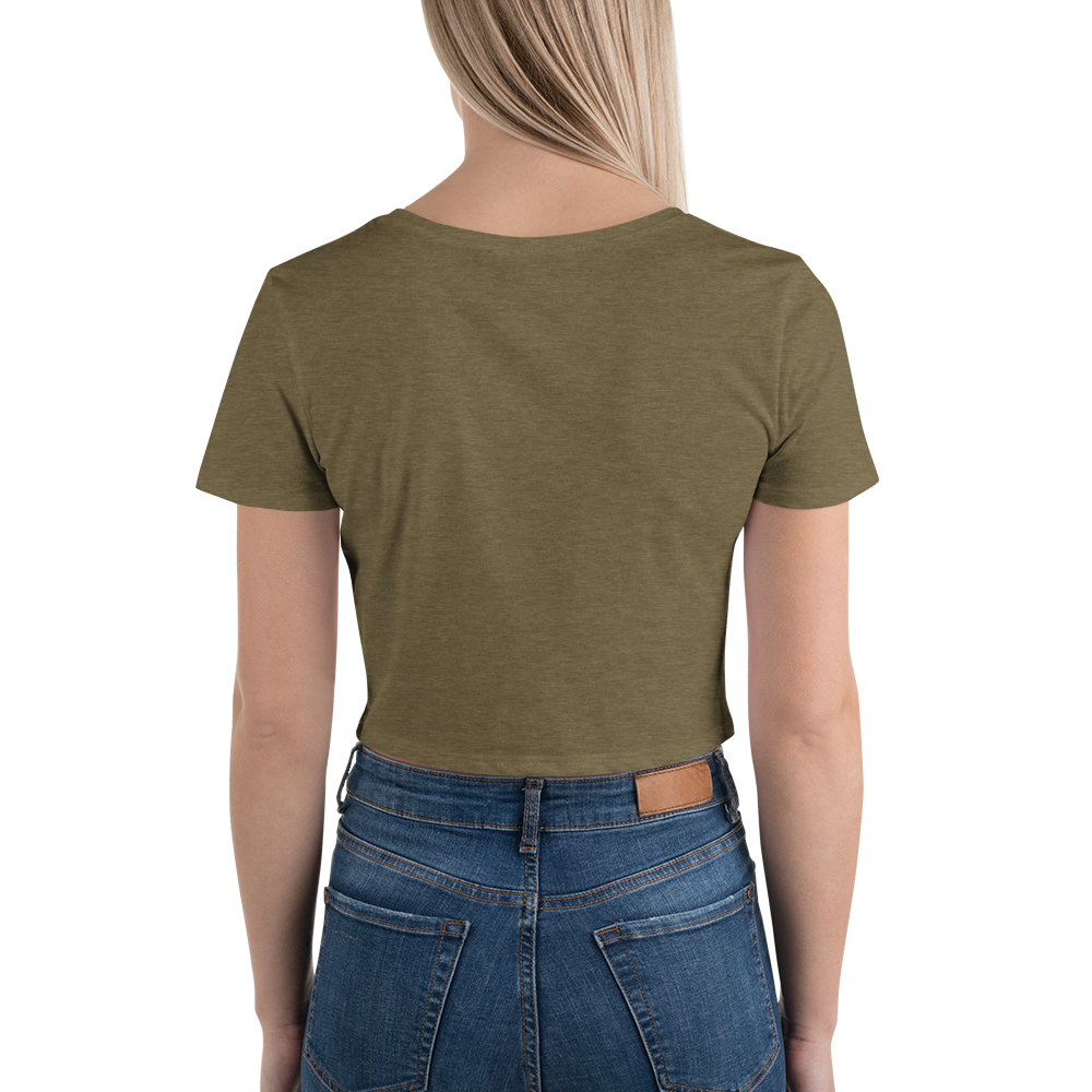 Michigan Upper Peninsula Crop Top (w/ Green UP Outline)