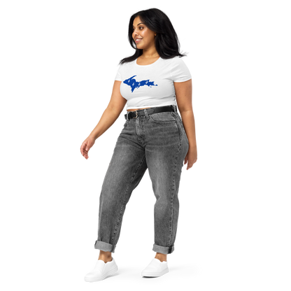 Michigan Upper Peninsula Crop Top (w/ UP Quebec Flag Outline)