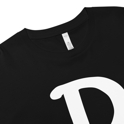 Detroit 'Old French D' Relaxed Crop Top