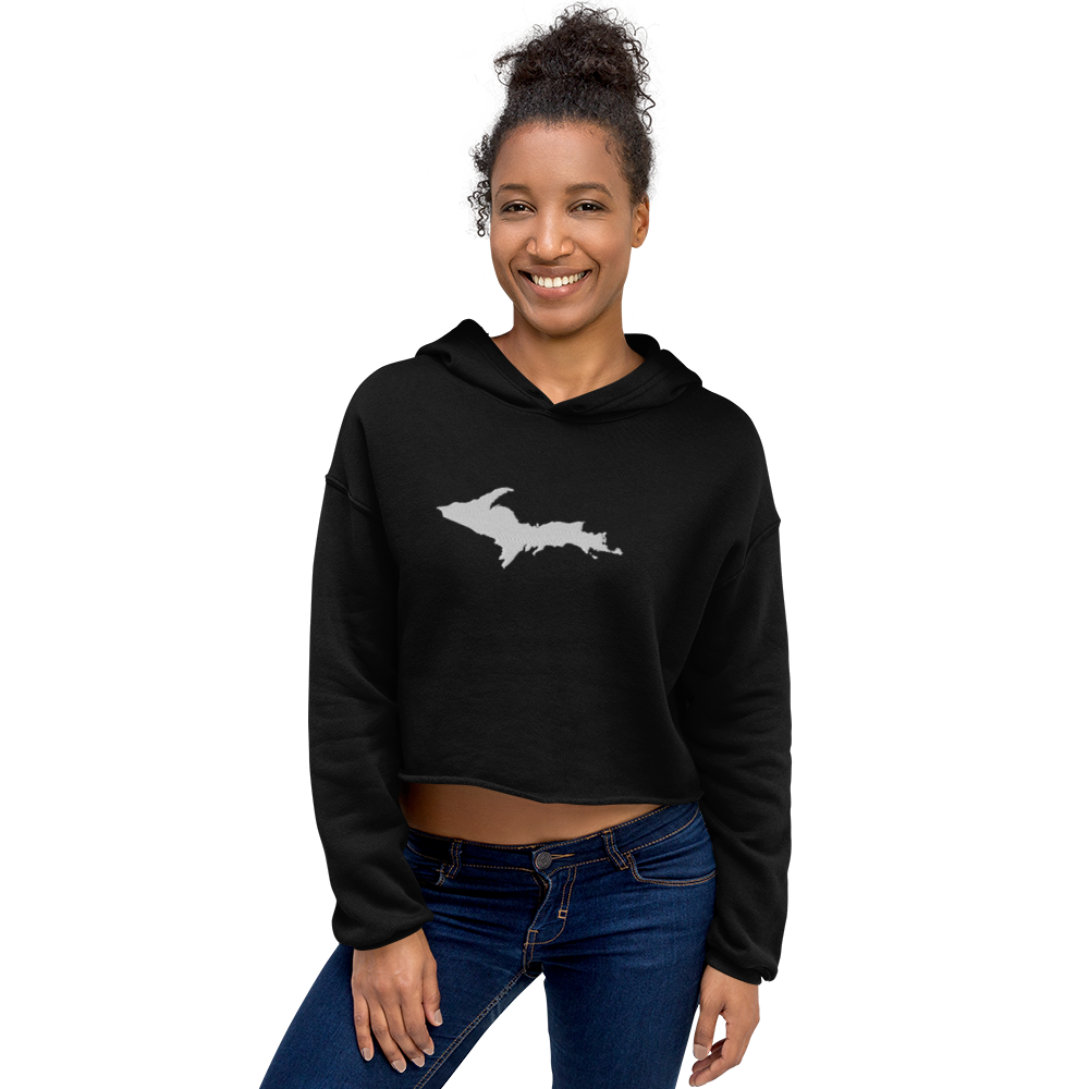 Michigan Upper Peninsula Premium Cropped Hoodie