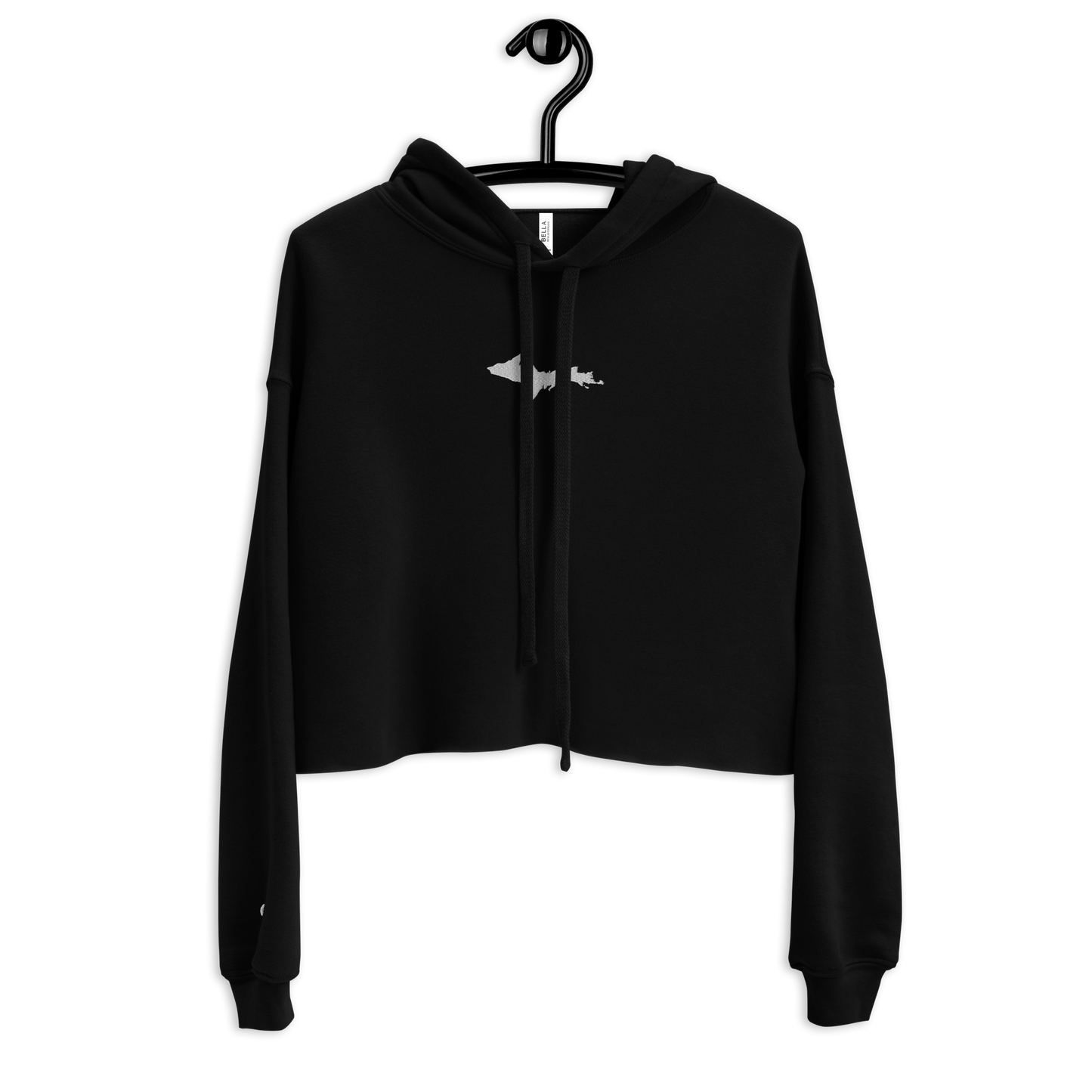 Michigan Upper Peninsula Hoodie (w/ Embroidered UP Outline) | Premium Cropped