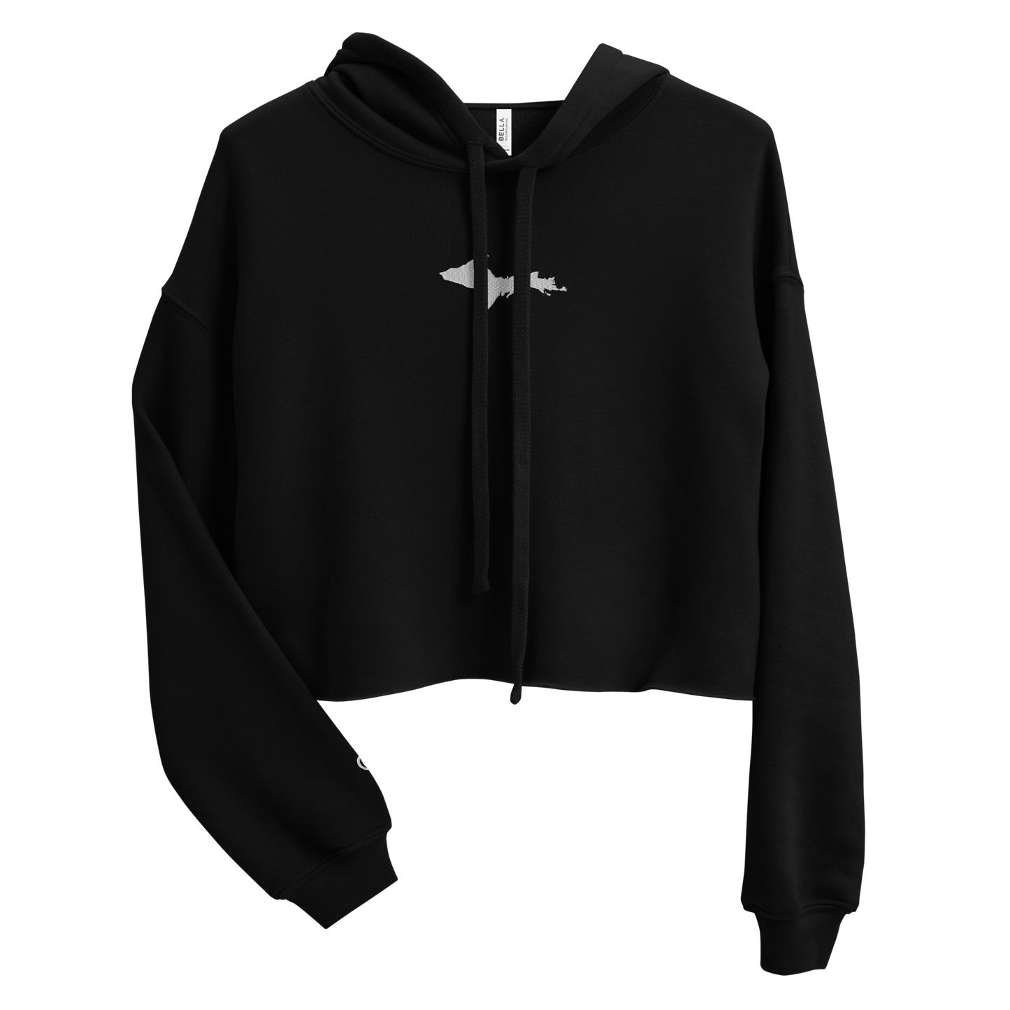 Michigan Upper Peninsula Hoodie (w/ Embroidered UP Outline) | Premium Cropped