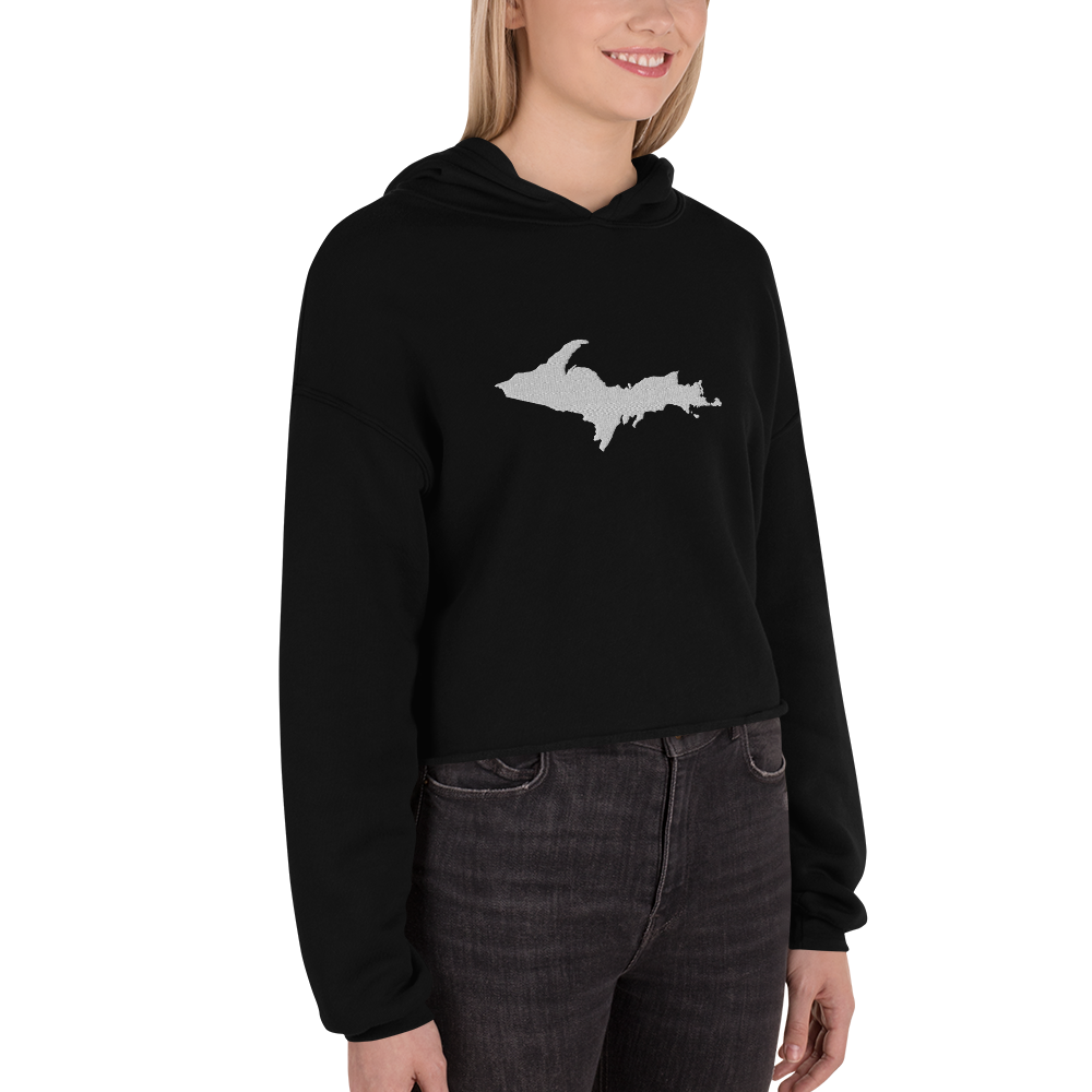 Michigan Upper Peninsula Premium Cropped Hoodie