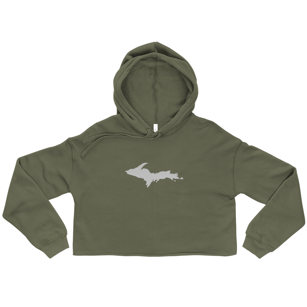 Michigan Upper Peninsula Premium Cropped Hoodie