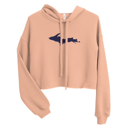 Michigan Upper Peninsula Premium Cropped Hoodie