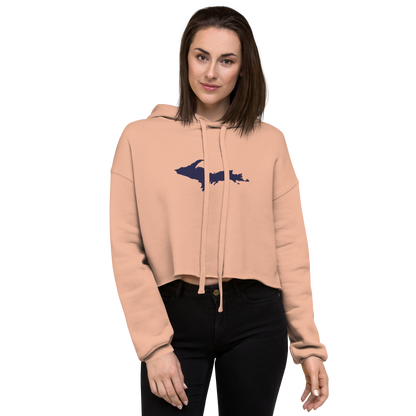 Michigan Upper Peninsula Premium Cropped Hoodie