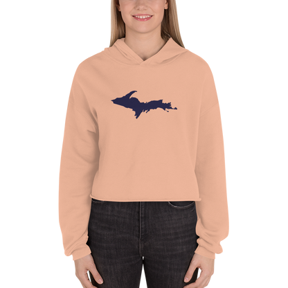 Michigan Upper Peninsula Premium Cropped Hoodie