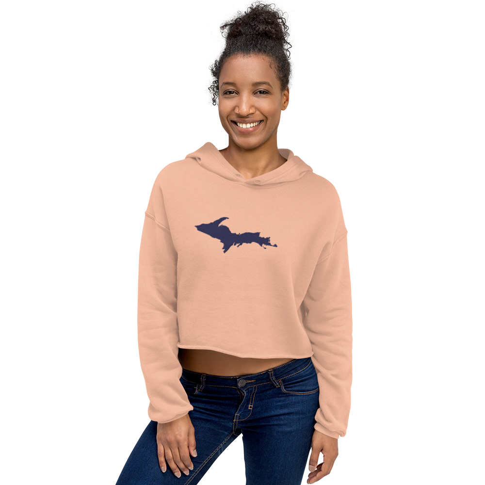 Michigan Upper Peninsula Premium Cropped Hoodie