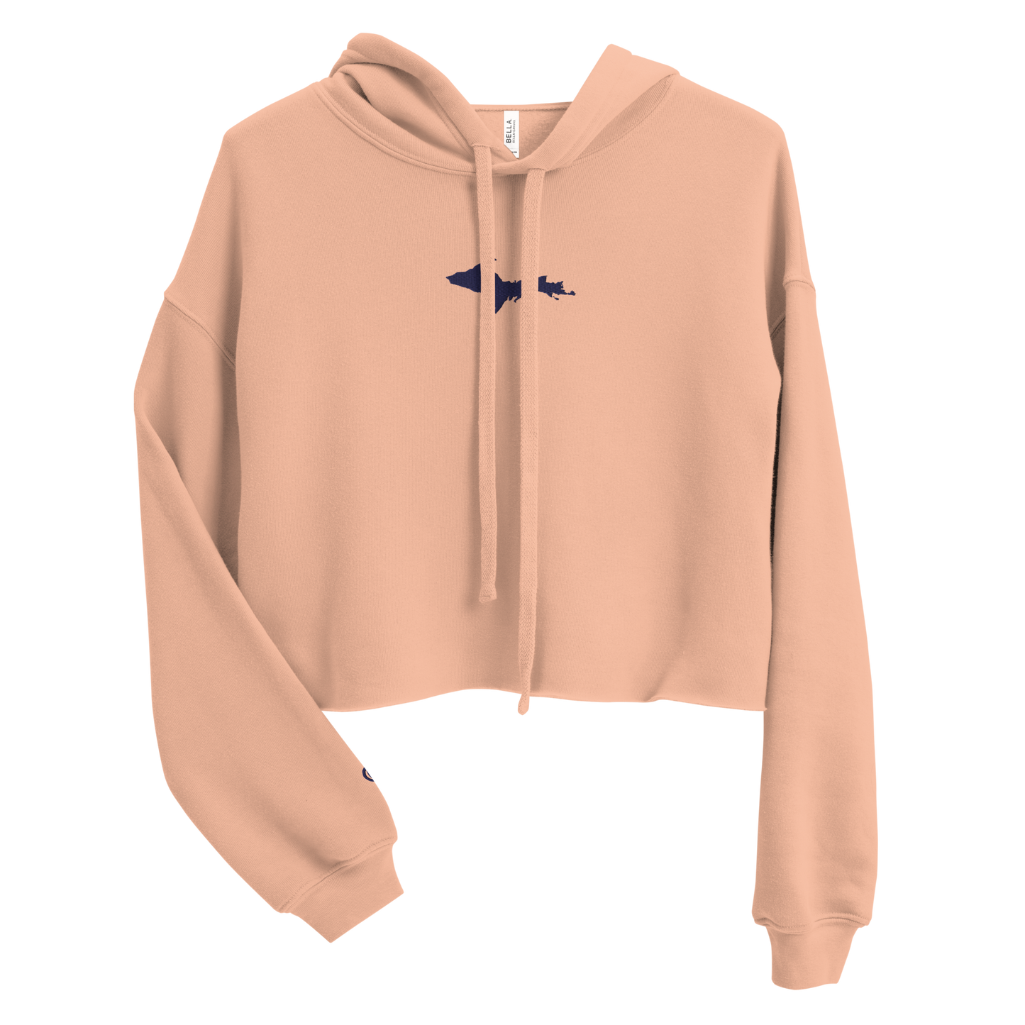 Michigan Upper Peninsula Hoodie (w/ Embroidered UP Outline) | Premium Cropped