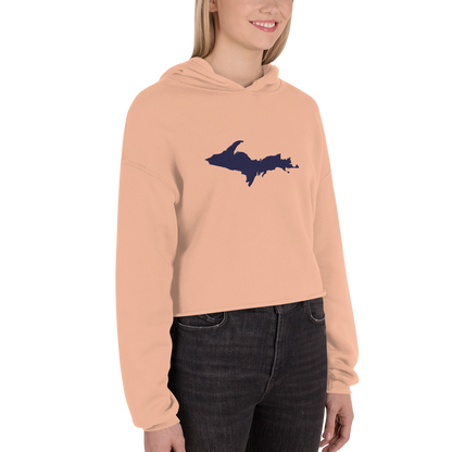 Michigan Upper Peninsula Premium Cropped Hoodie