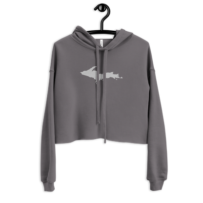 Michigan Upper Peninsula Premium Cropped Hoodie