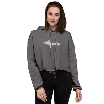 Michigan Upper Peninsula Premium Cropped Hoodie