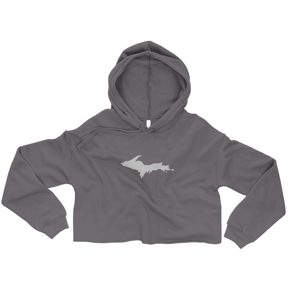 Michigan Upper Peninsula Premium Cropped Hoodie