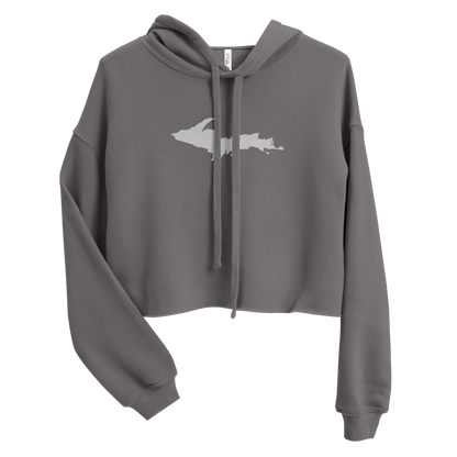 Michigan Upper Peninsula Premium Cropped Hoodie