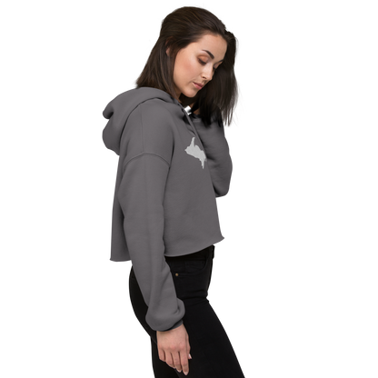 Michigan Upper Peninsula Premium Cropped Hoodie