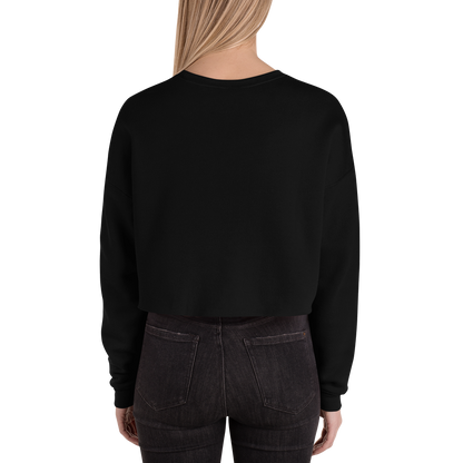 Michigan Upper Peninsula Cropped Sweatshirt (w/ Embroidered UP Outline)