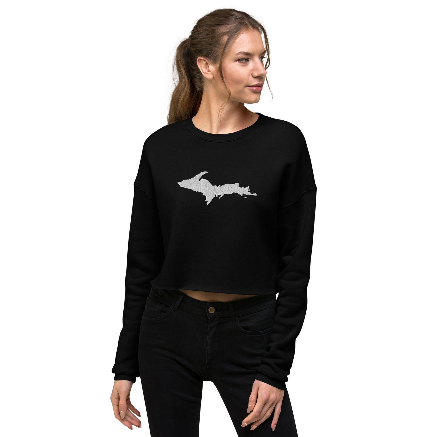 Michigan Upper Peninsula Cropped Sweatshirt