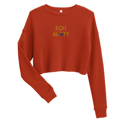 Michigan 'Equality' Sweatshirt | Women's Cropped - Circumspice Michigan