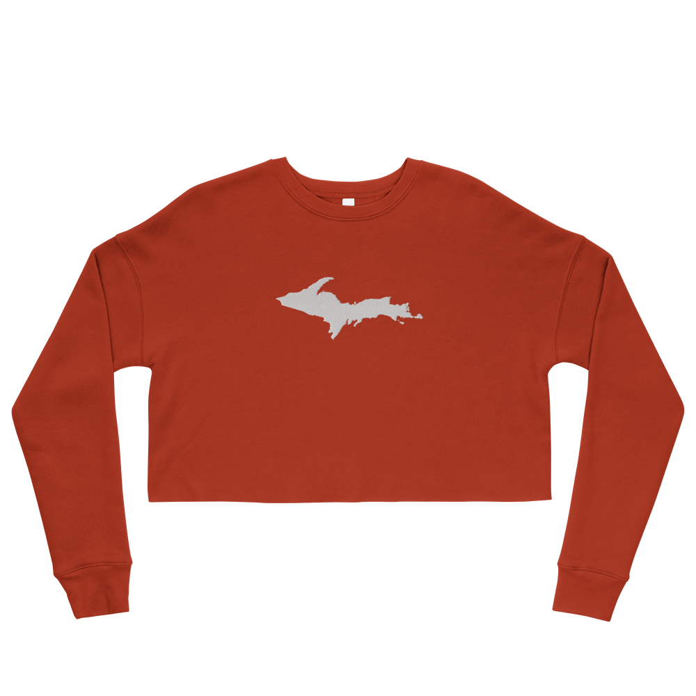 Michigan Upper Peninsula Cropped Sweatshirt