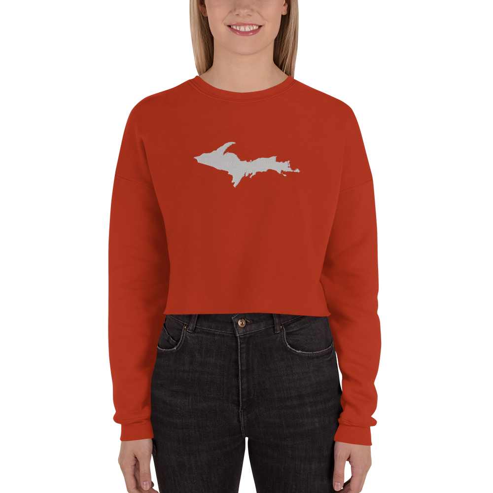 Michigan Upper Peninsula Cropped Sweatshirt