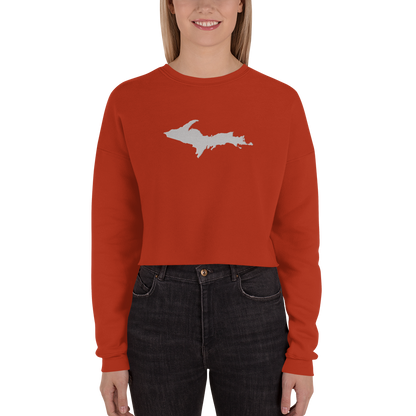 Michigan Upper Peninsula Cropped Sweatshirt