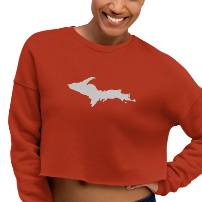 Michigan Upper Peninsula Cropped Sweatshirt