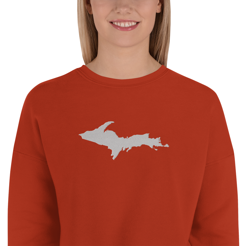 Michigan Upper Peninsula Cropped Sweatshirt