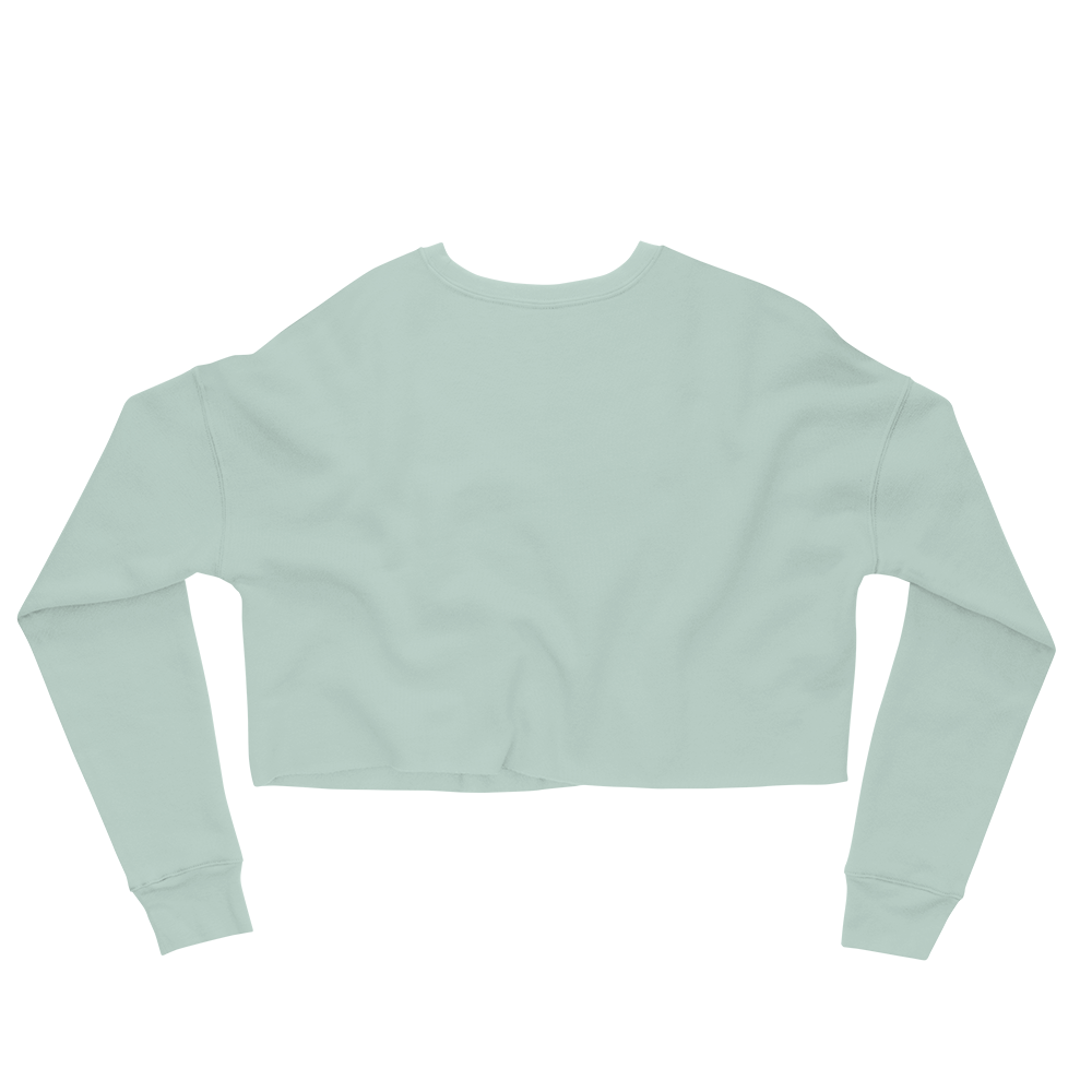 Michigan Upper Peninsula Cropped Sweatshirt (w/ Embroidered UP Outline)