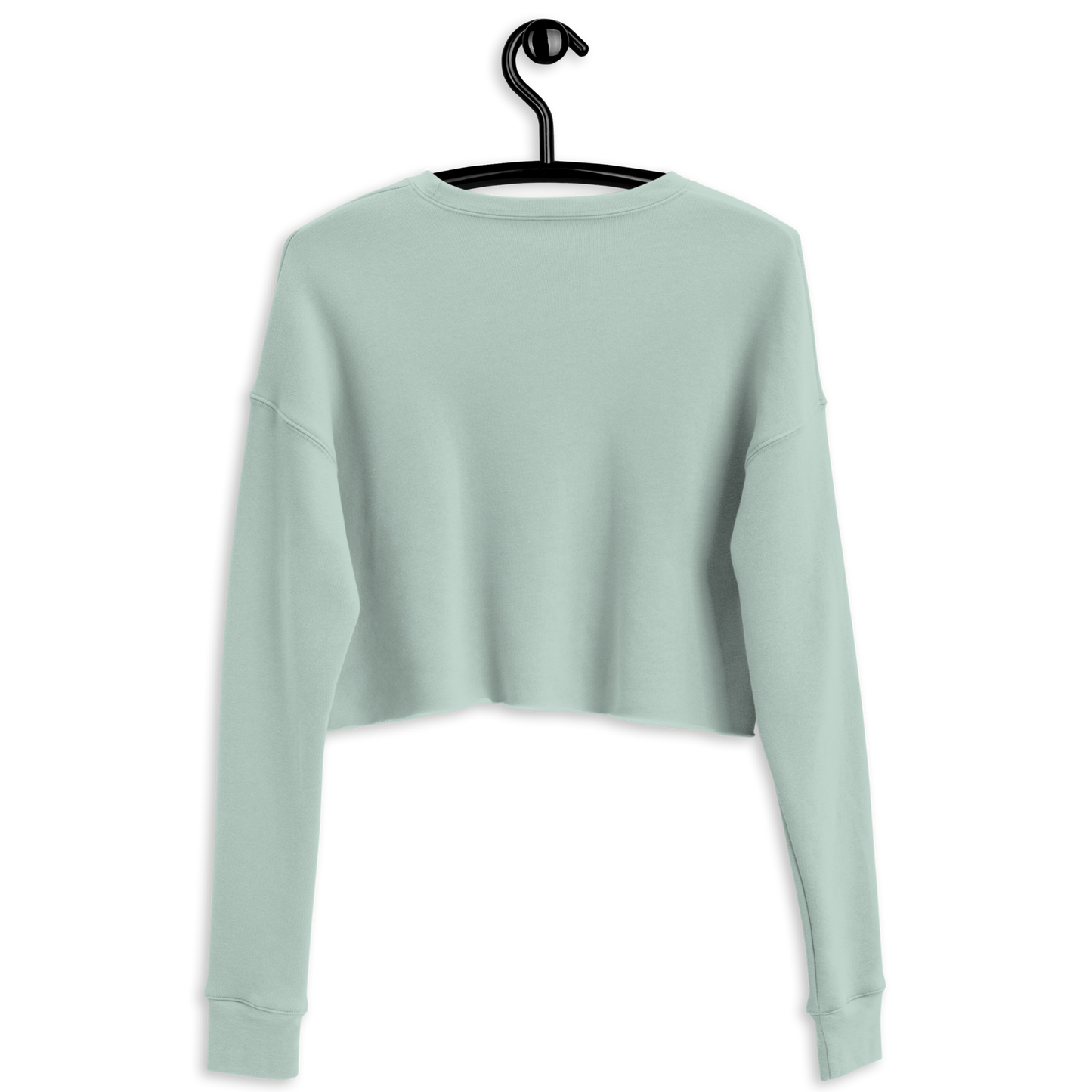 Michigan Upper Peninsula Cropped Sweatshirt (w/ Green UP Outline)