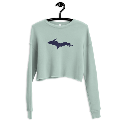 Michigan Upper Peninsula Cropped Sweatshirt