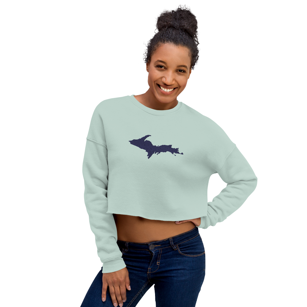 Michigan Upper Peninsula Cropped Sweatshirt