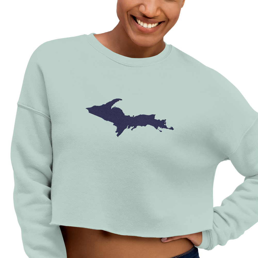 Michigan Upper Peninsula Cropped Sweatshirt