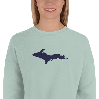 Michigan Upper Peninsula Cropped Sweatshirt