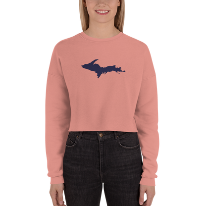 Michigan Upper Peninsula Cropped Sweatshirt