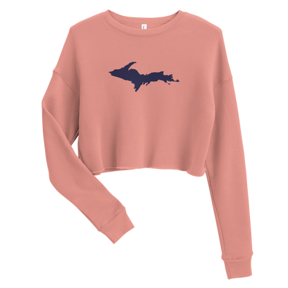 Michigan Upper Peninsula Cropped Sweatshirt