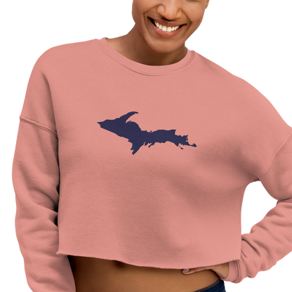 Michigan Upper Peninsula Cropped Sweatshirt