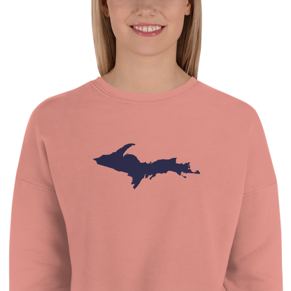 Michigan Upper Peninsula Cropped Sweatshirt