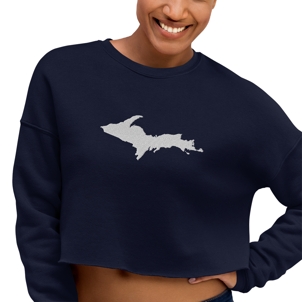 Michigan Upper Peninsula Cropped Sweatshirt