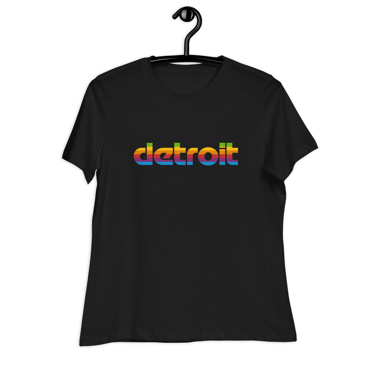 'Detroit' T-Shirt (1980s Pomaceous Computer Parody) | Women's Relaxed Fit